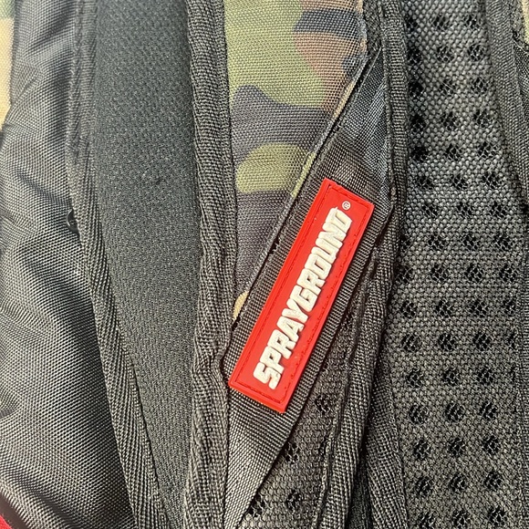 Sprayground Chenille Rainbow Shark Backpack - Picture 13 of 17